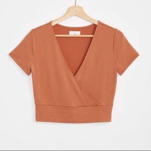 Lou & grey Jersey crossover top